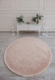 Акриловий килим Taboo g980b pink-pudra круг