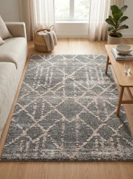 Килим Troya V489B coken dark beige