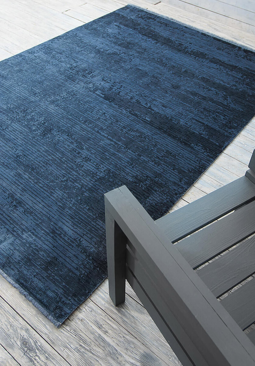 Синій килим vintage e3320 3101-lacivert