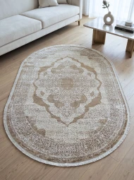 Синтетичні килими Voyage 2516a C.CREAM/C.L.BEIGE овал