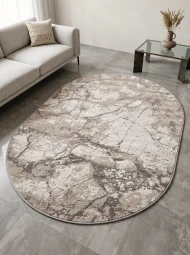 Синтетичні килими Voyage 2972a GREY/CREAM овал