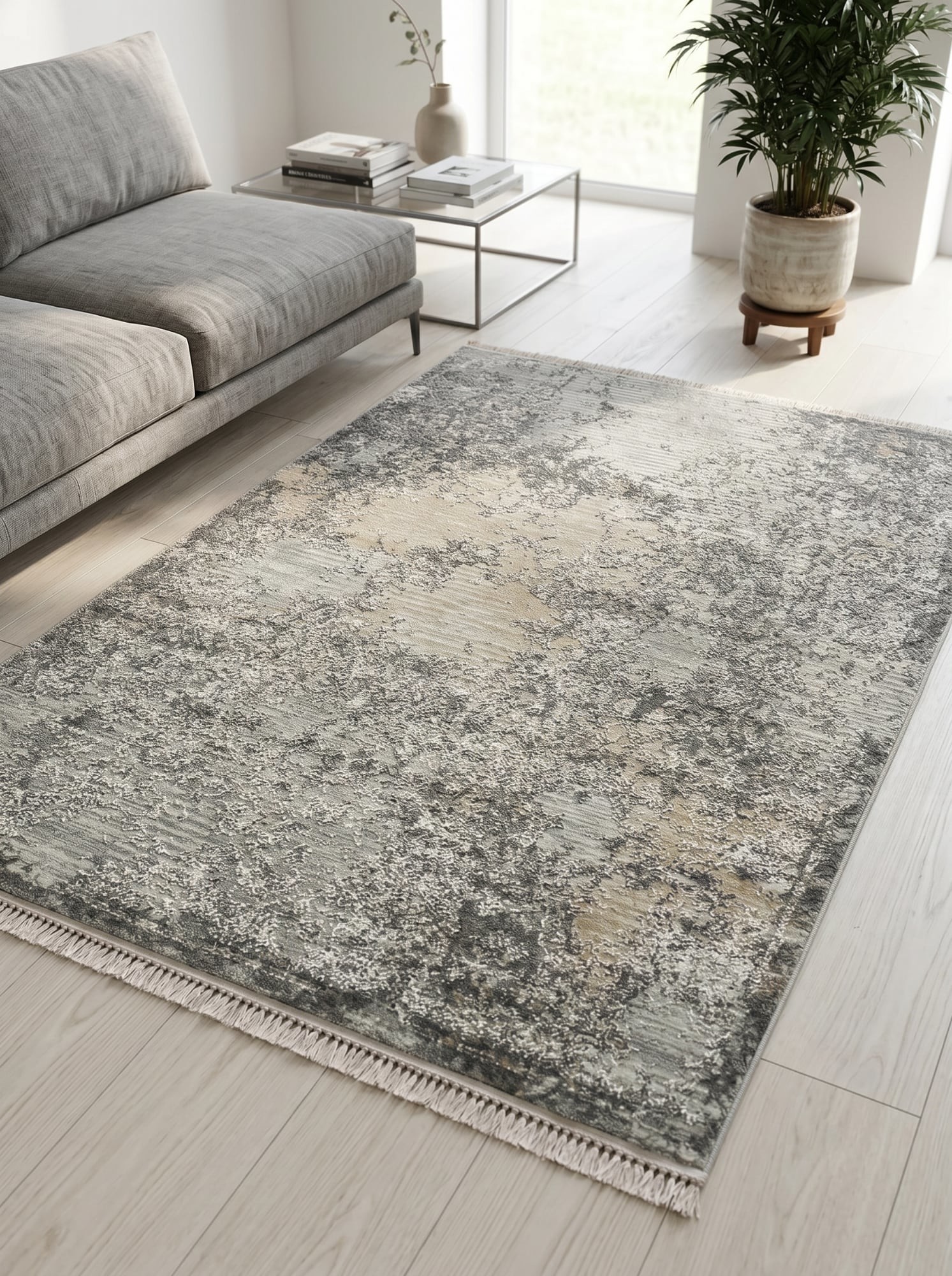 Килим Levado 03916b light grey-beige